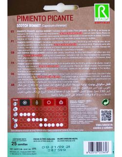 SEMILLAS PIMIENTO PICANTE SCOTCH BONNET