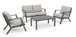 Set de sofá, sillones y mesa Harley Coffee