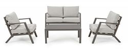 Set de sofá, sillones y mesa Harley Coffee