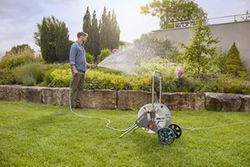 Set carro aquaroll m metal Gardena