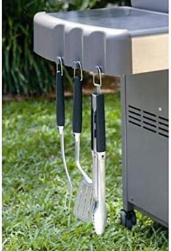 Set utensilios de acero inoxidable Weber