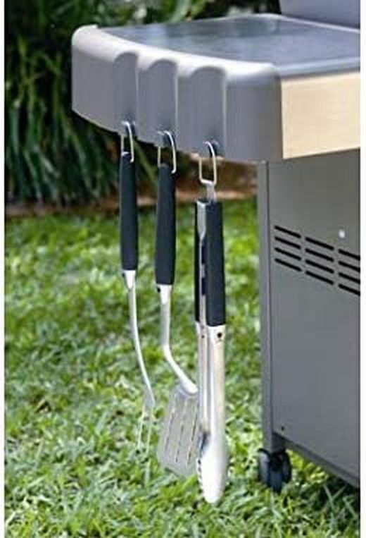 Set utensilios de acero inoxidable Weber