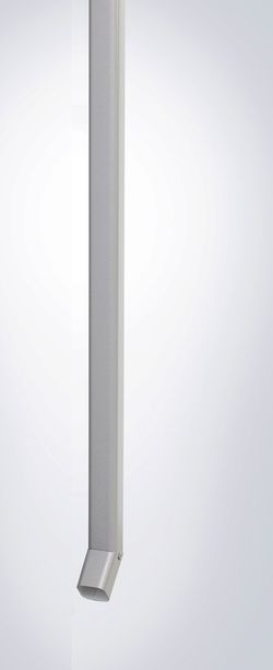 Set de bajante para Highline Plata Metálica 2 uds.