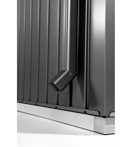 Set de bajante para Highline Gris Oscuro, 2 uds.