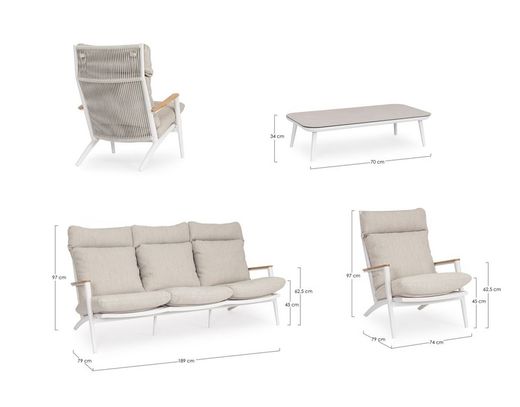 SET4 SOFÁ C-COJ IBISCO BLANCO WG20