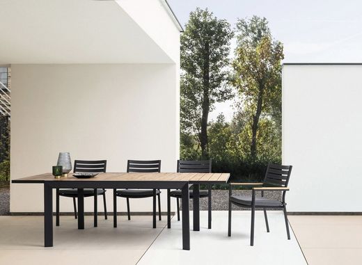 Silla con brazos Belmar NAT/ANTRACITA YK13