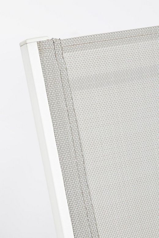Silla plegable Hilde blanco cloud