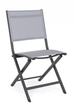 Silla plegable Kelsie color ocre