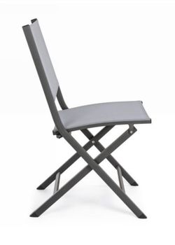 Silla plegable Kelsie color ocre