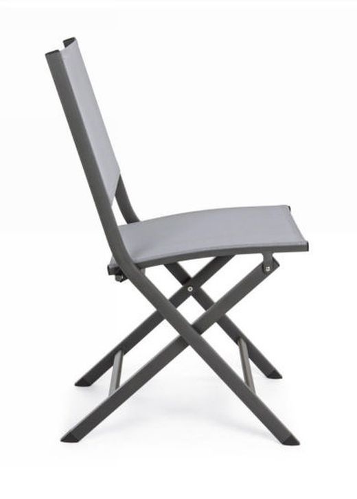 Silla plegable Kelsie color ocre