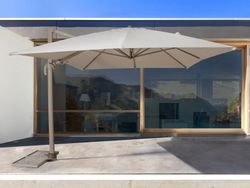 Sombrilla Brazo Saragozza 3X3 BEIGE