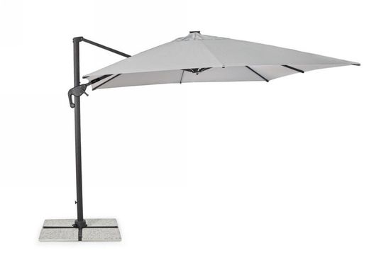 Sombrilla Excéntrica Ines 3X3 ANOD-GRIS OSC