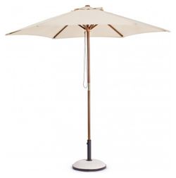 Sombrilla Syros 2.5M NATURAL