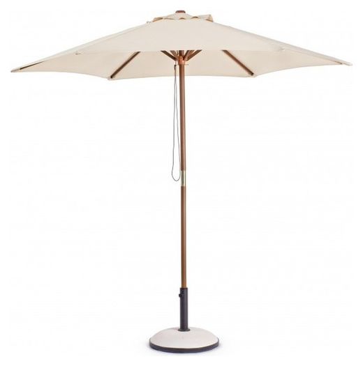 Sombrilla Syros 2.5M NATURAL