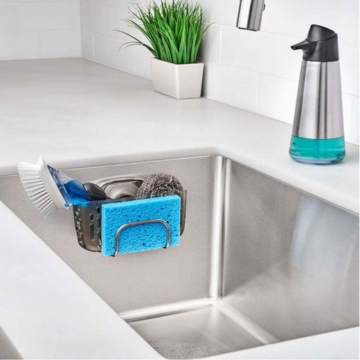 Soporte fregadero Oxo grande c/ventosa Stronghold