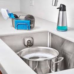 Soporte fregadero Oxo grande c/ventosa Stronghold