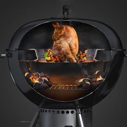 Soporte para pollo gourmet Weber