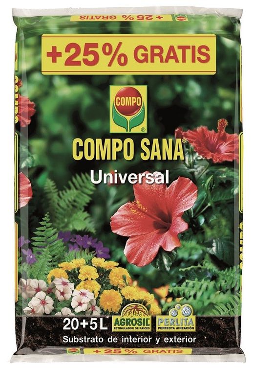 Substrato Sana universal 20 + 5 litros Compo®