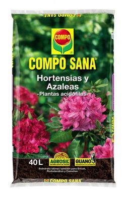 Subtrato para hortensias y azaleas 40 litros Compo®