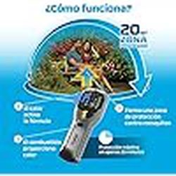 ThermaCELL®  - Anti Mosquito Portatil para Exterior Negro 20 m2 de protección sin DEET, Incluye difusor