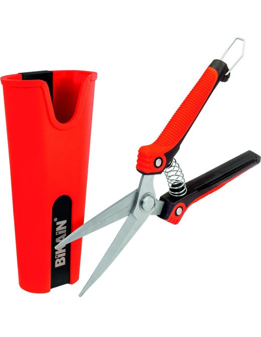 Tijera Podar 1 Mano Recta + Funda Roja