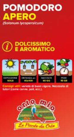 Tomate Cherry Cereza Apero 6 Plantas en Pack
