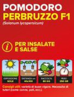 Tomate Pera De Abruzzo F1 5 Plantas en Pack