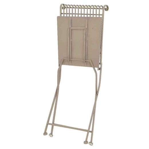 Silla jardín Toulouse de hierro L50-W38-H92