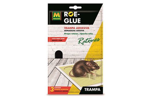 Trampa ashesiva ratones paquete