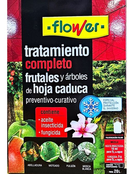 Tratamiento completo frutales y caducos Flower