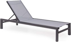 Tumbona Skipper New color blanco con ruedas YK11