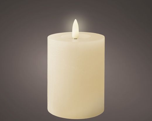 Vela con Mecha LED, Parte Superior Plana - DIA7.00-H11.20CM-1L