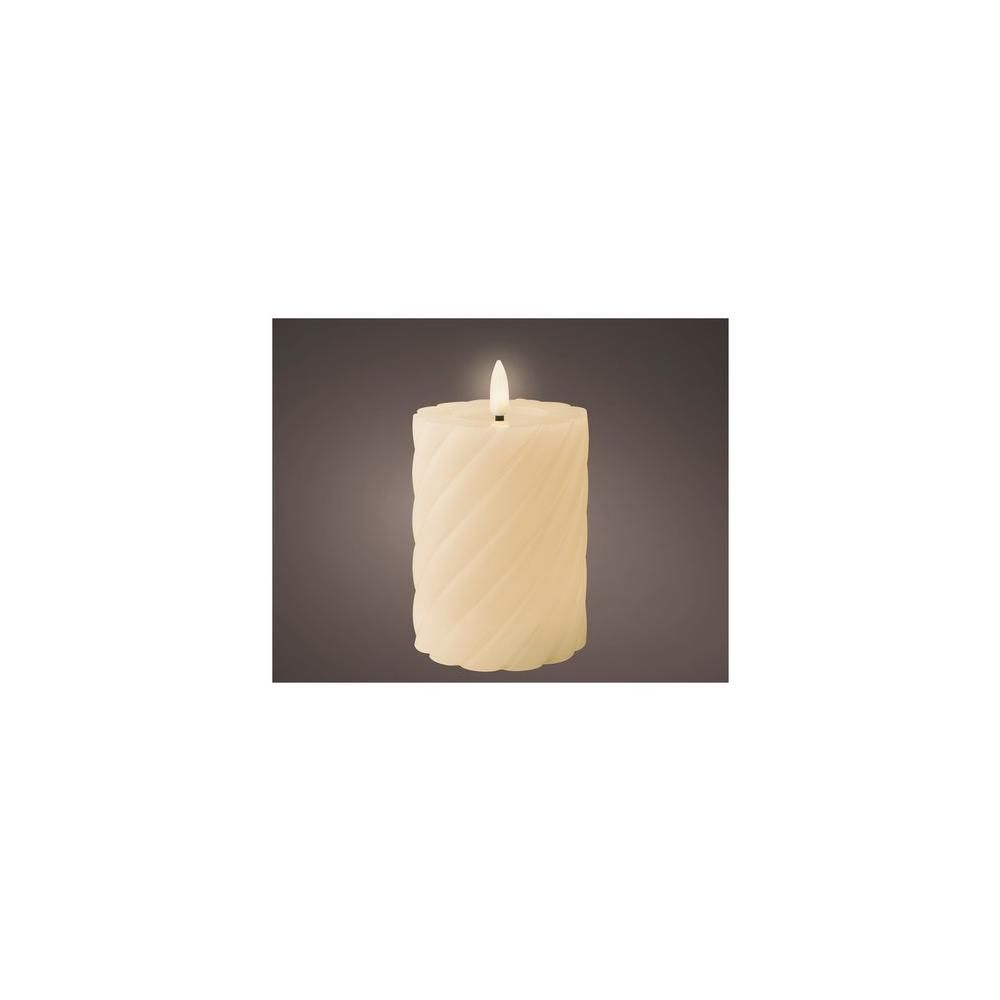 Vela con Mecha LED, Retrocida - DIA7.50-H12.50CM-1L