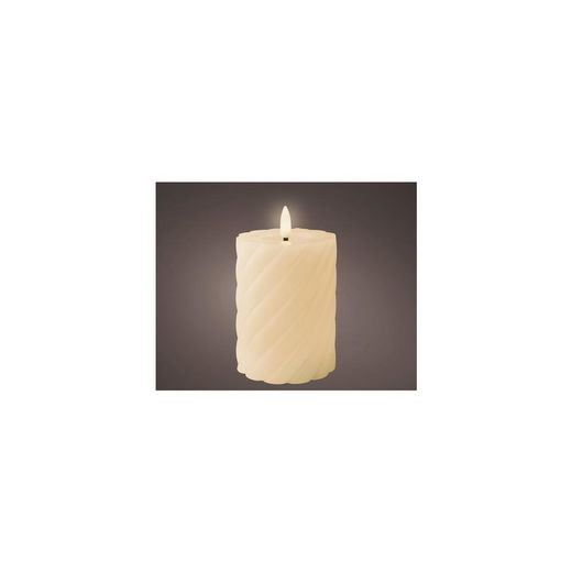 Vela con Mecha LED, Retrocida - DIA7.50-H12.50CM-1L