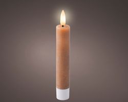 Vela De Cena Con Mecha LED DIA2.2-H16CM Blanco Cálido