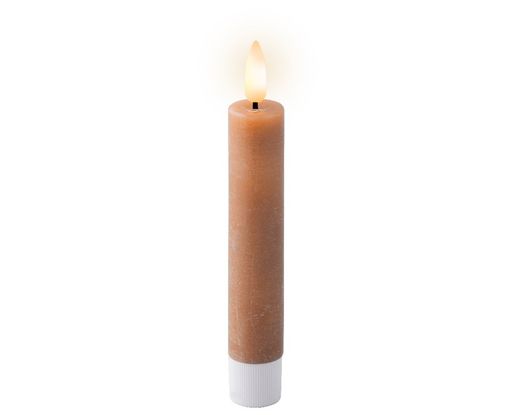 Vela De Cena Con Mecha LED DIA2.2-H16CM Blanco Cálido