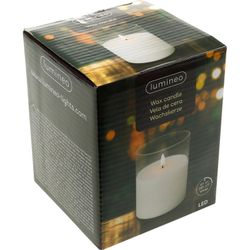 Vela led D-10 H-12.5 cálida Lumineo