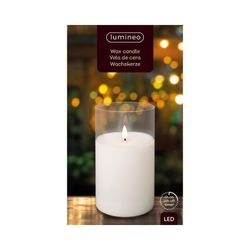 Vela LED dia10.00-H17.50cm-1L color clear/warm white