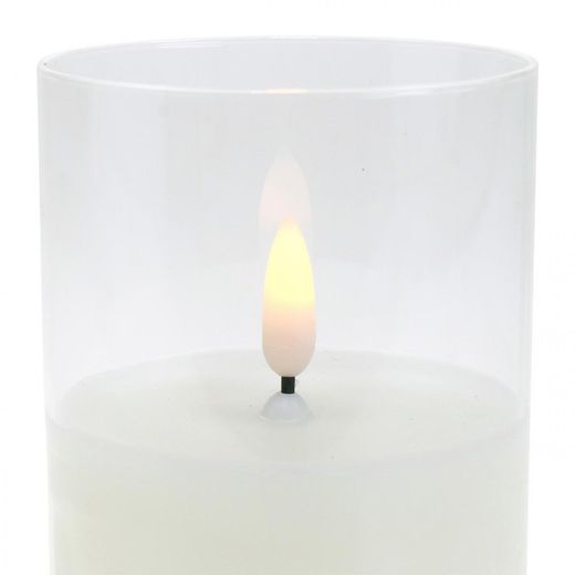 Vela LED dia7.50-H17.50cm-1L color clear/warm white