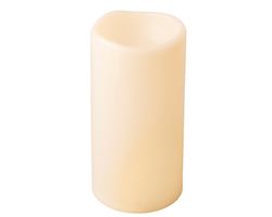 Vela Led de Plástico Fija Bo exterior dia 12.50-H25.00CM-1L cream/warm white