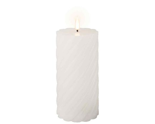 Vela LED dia7.50-H17.50cm-1L color white/warm white
