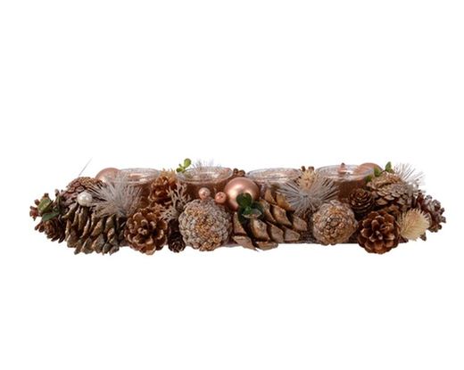 Velas en forma de piña dia8.50-H6.40cm